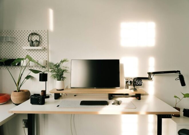 Tips for Creating a Relaxing and Productive Home Workspace